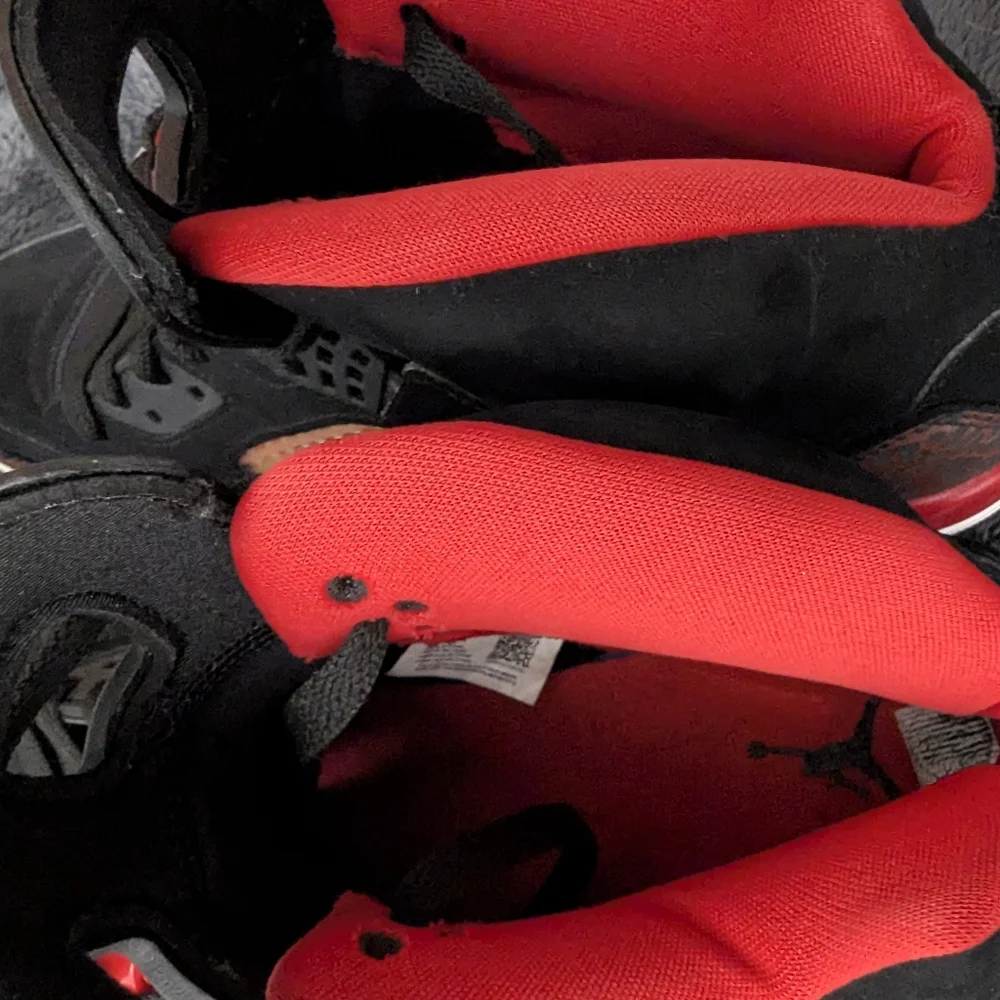🔥Jordan Spizike Black University Red Cement, Mens 12🔥